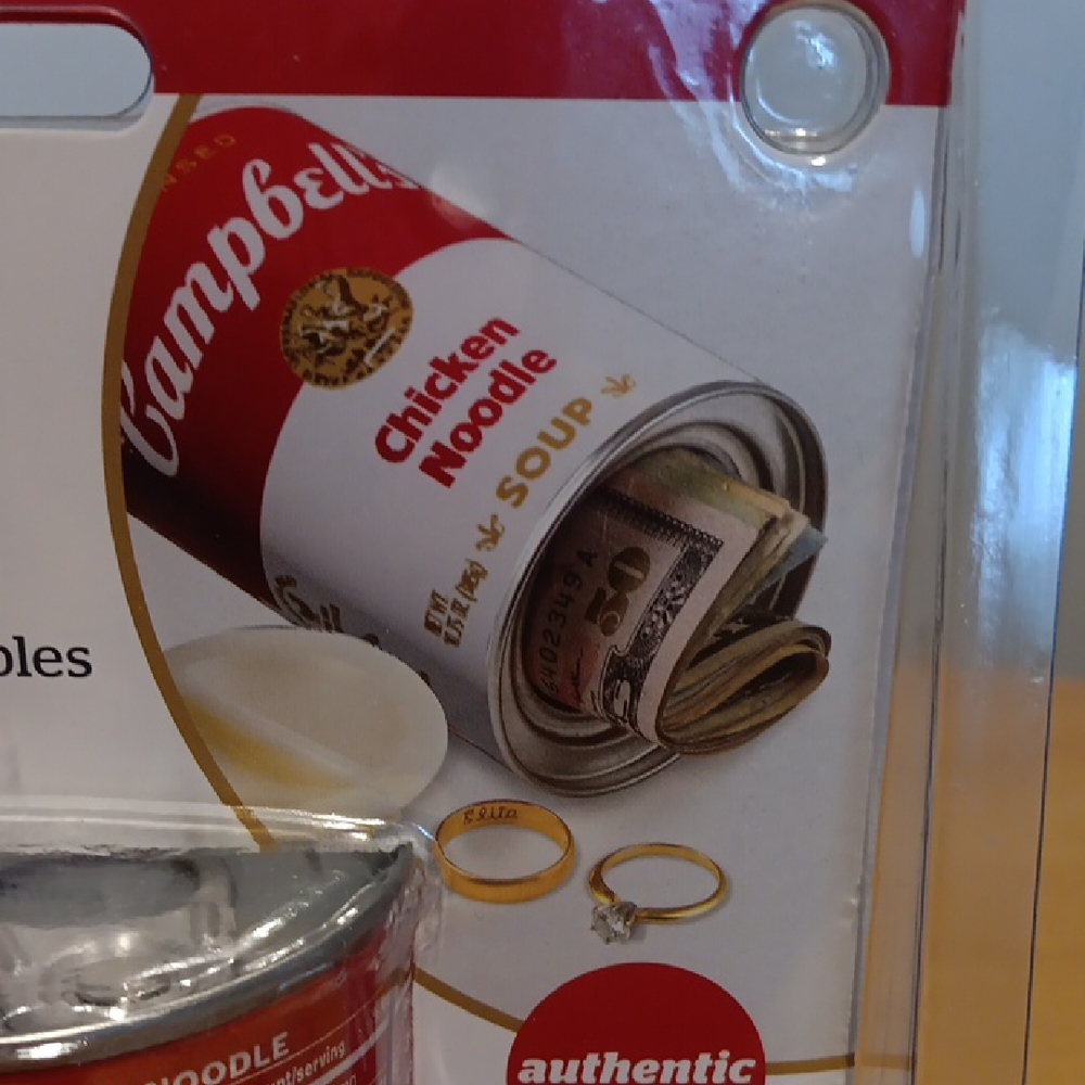 Secret Safe Can - Campbells Soup NWT - Picture 3 of 3